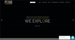 Desktop Screenshot of focusgroupsireland.com